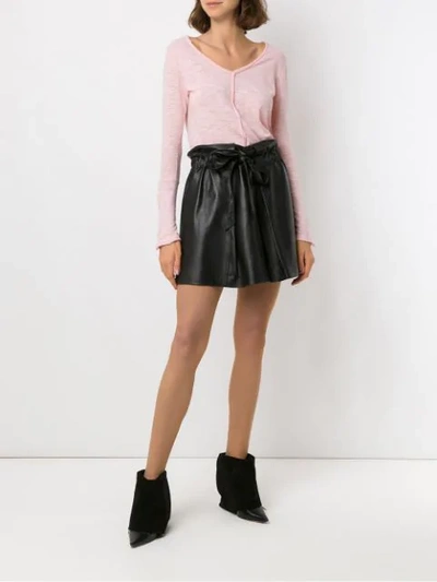 Shop Andrea Bogosian Buttoned Blouse In Pink