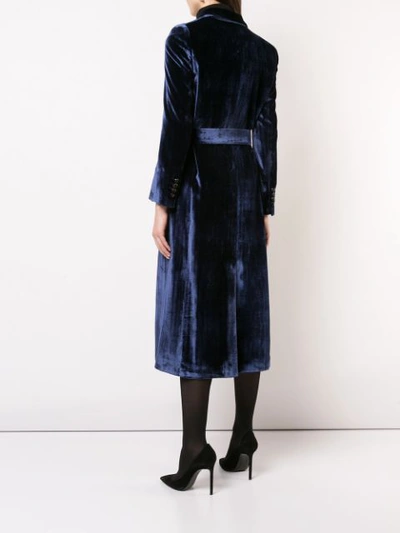 Shop Blazé Milano Etoile Blazer Dress - Blue