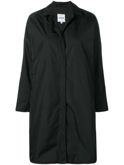 Shop Aspesi Waterproof Jacket In Black
