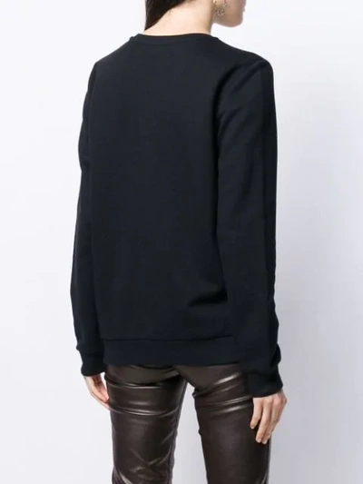 Shop Liu •jo Stay Calm Jumper In Black