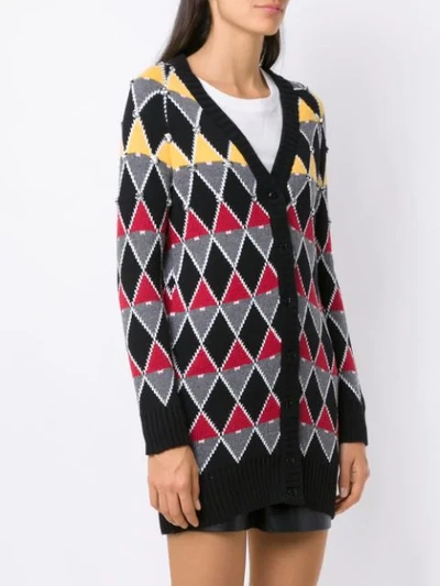 Shop Andrea Bogosian Knitted Cardicoat - Black