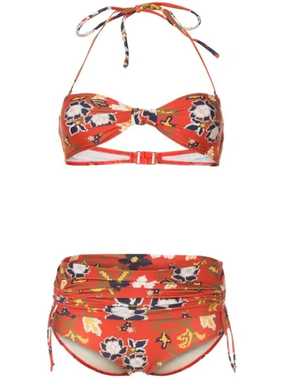 Muller Of Yoshiokubo Abiquiu Bikini In Red