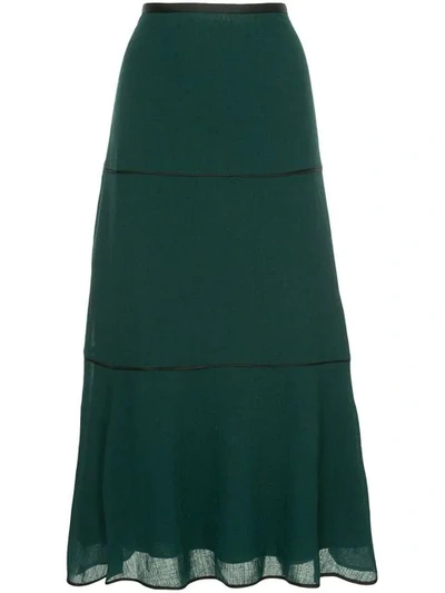 Shop Cefinn High-waisted Skirt - Green