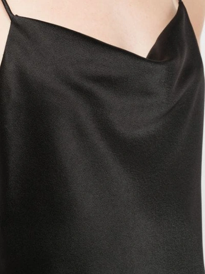 Shop Alice And Olivia Harmony Slip Dress In Black