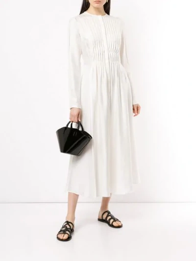 Shop Gabriela Hearst Janis Maxi Dress In White