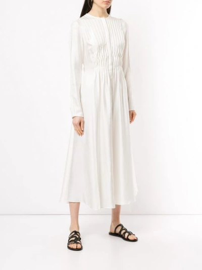 Shop Gabriela Hearst Janis Maxi Dress In White