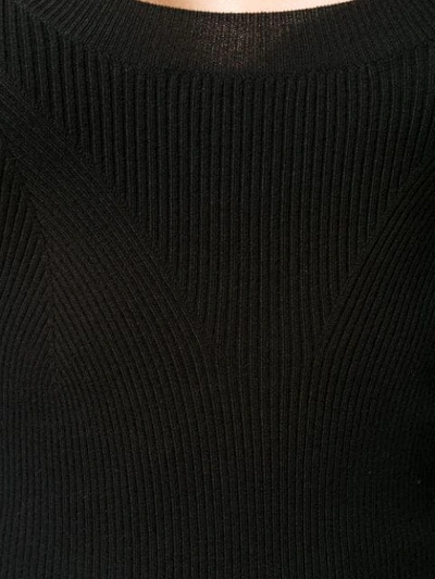 Shop Temperley London Joan Knitted Top In Black
