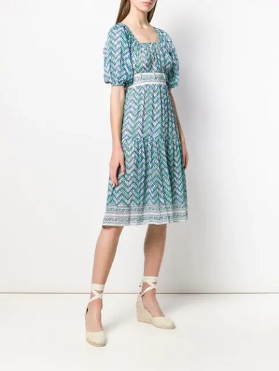 ALICIA BELL ALICIA MIDI-DRESS - 蓝色