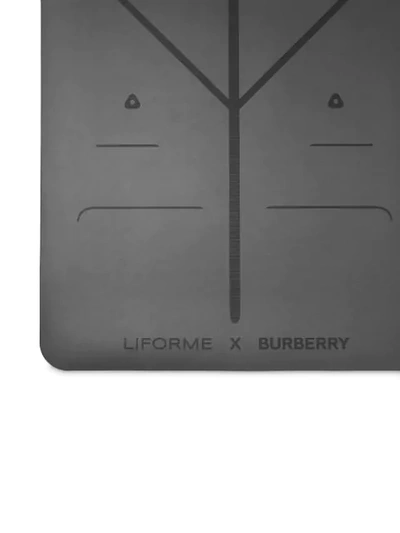Shop Burberry X Liforme Monogram Motif Yoga Mat In Brown
