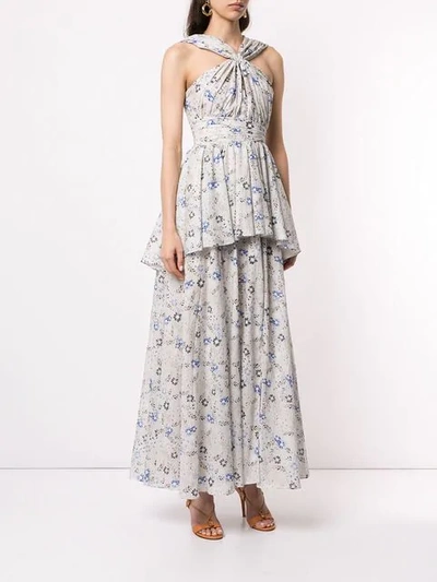 AJE FRASER MAXI DRESS - 白色