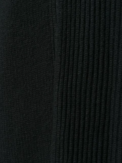 Shop N•peal Vertical Placket Cardi-coat In Black
