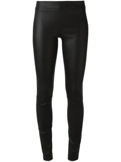 Shop The Row 'moto' Leggings In Black