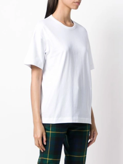 Shop Joseph Drop Shoulder T-shirt In White