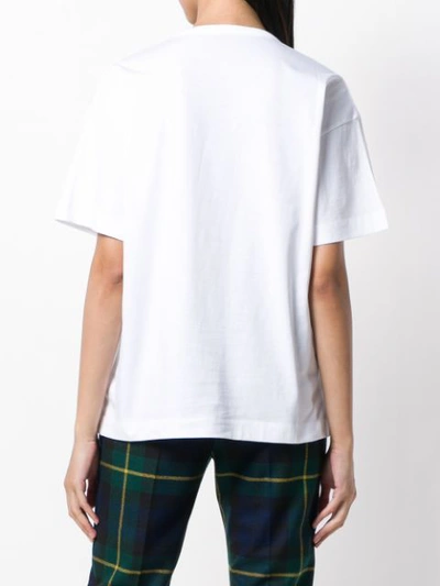 Shop Joseph Drop Shoulder T-shirt In White