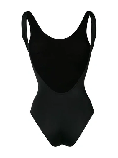 Shop Chiara Ferragni Flirting Swimsuit In Nero Black