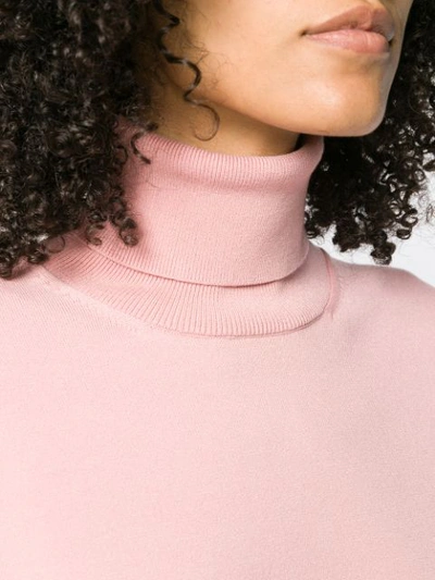 Shop Dsquared2 Classic Turtleneck Knit - Pink