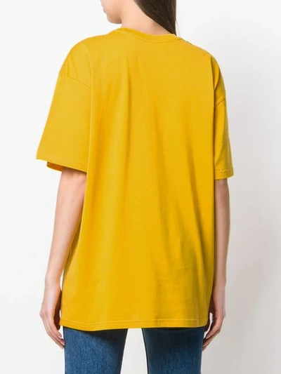 Shop Alberta Ferretti 'latin Lover' Printed T-shirt In Yellow