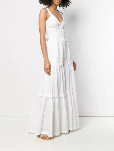 Shop Temperley London Beaux Dress In White