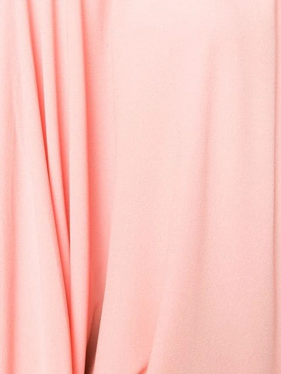 Shop Alexander Mcqueen Oversized Blouse In Pink