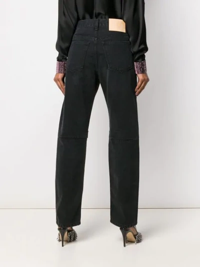 Shop Christopher Kane Embellished Boyfriend Jeans In Black