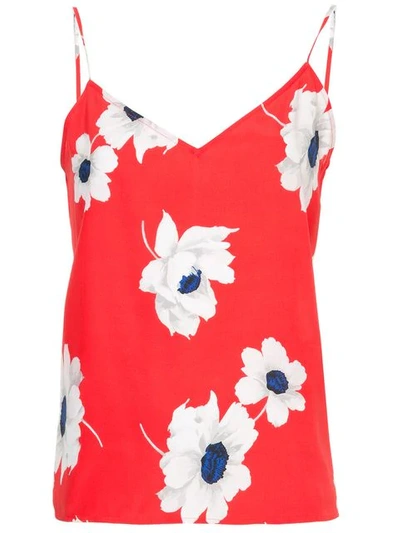 Shop Equipment Layla Floral Top In Red