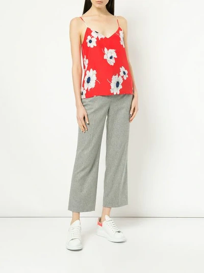 Shop Equipment Layla Floral Top In Red