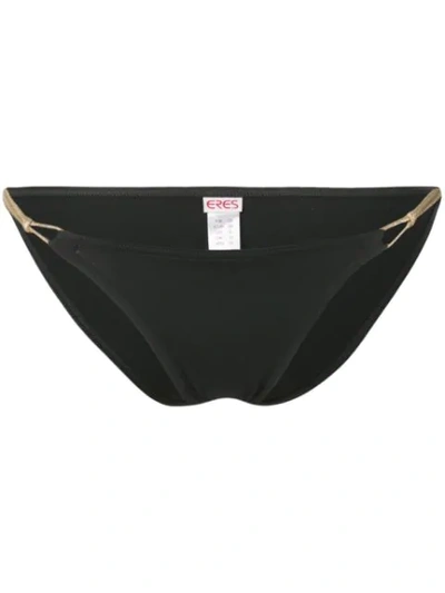 Shop Eres Triangle Bikini Bottoms In Black