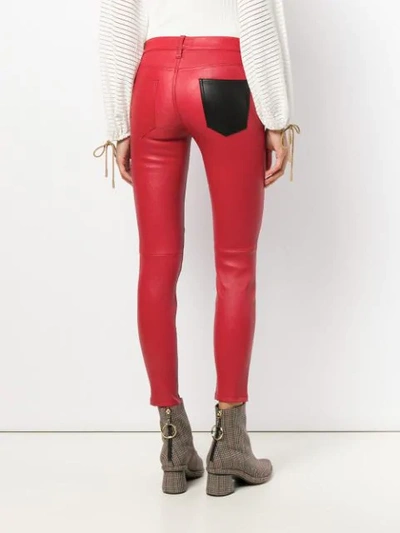 Shop Current Elliott Skinny In Red