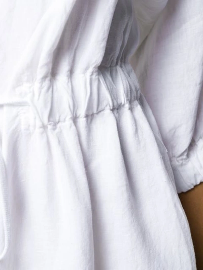 Shop Peserico Mittellanges Hemdkleid - Weiss In White