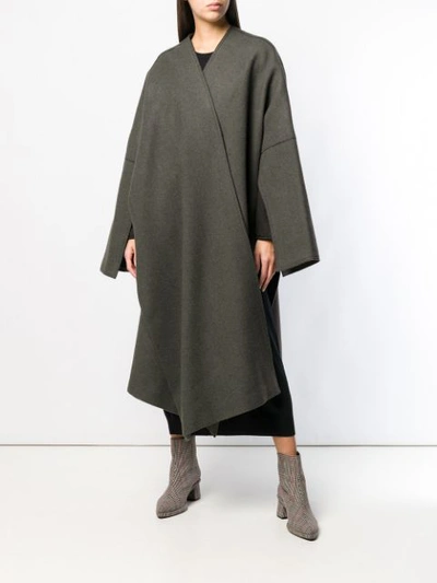 Shop Ports 1961 Oversized Poncho In Green