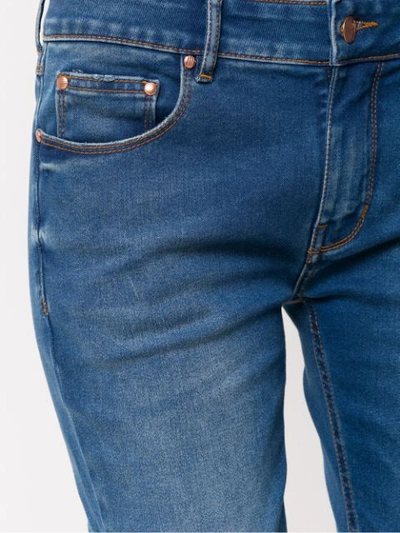 Shop Amapô Braga Bootcut Jeans In Blue