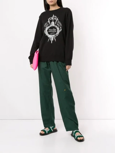 Shop Undercover Relaxed Track Pants In Green