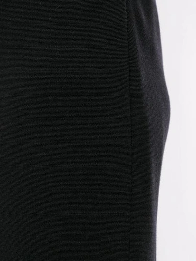 Pre-owned Fendi 1990s High-waisted Midi Skirt In Black