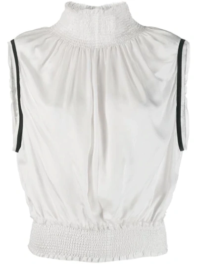 Shop Ann Demeulemeester Lamos Top - Pink