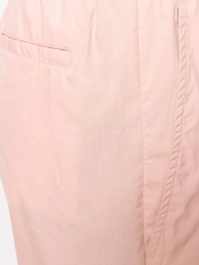 Shop Mm6 Maison Margiela Flared Cropped Trousers In Pink