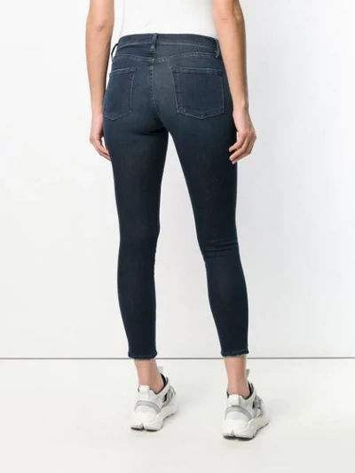 Shop Frame Classic Skinny Jeans In Blue