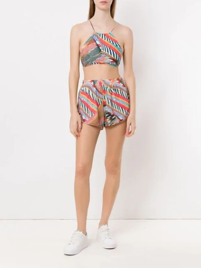 Shop Lygia & Nanny Lee Shorts In Multicolour