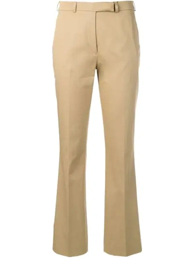 Shop Etro Slim-fit Trousers In Neutrals