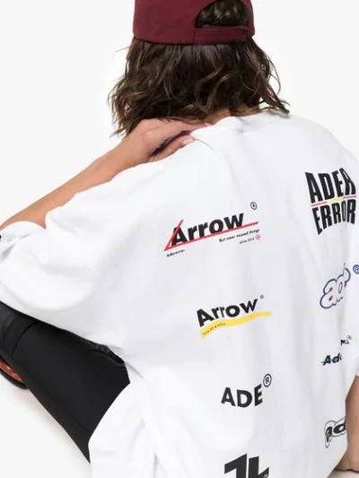 Shop Ader Error Oversized Logo In White