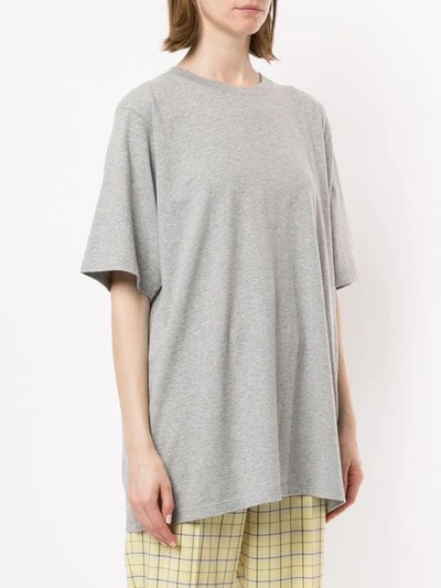 Shop Golden Goose Oversized T-shirt In Grey