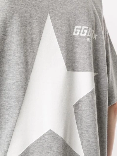 Shop Golden Goose Oversized T-shirt In Grey