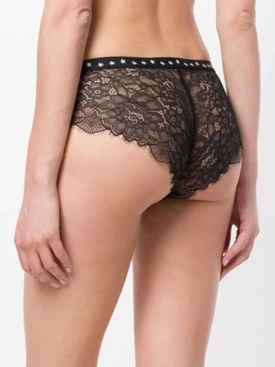 Shop Love Stories Lace Briefs In Black