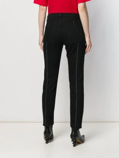 Shop Andrea Ya'aqov Classic Skinny Jeans In Black