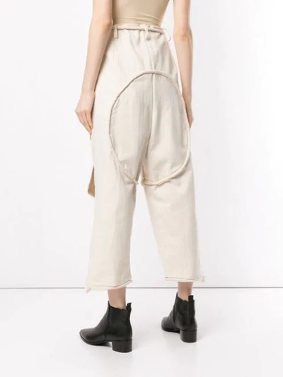 Shop Toogood The Sculptor Trousers In White