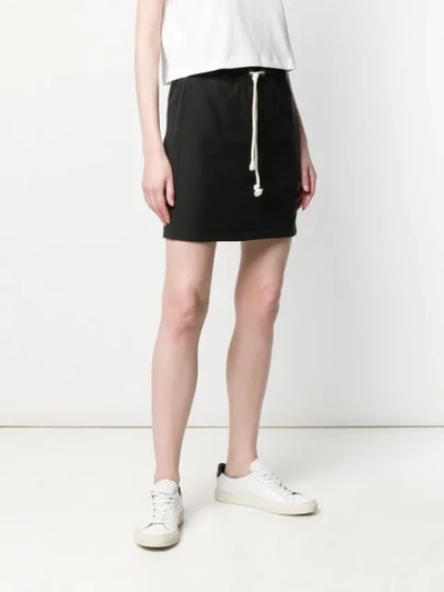 Shop Champion Embroidered Logo Track Skirt In Black