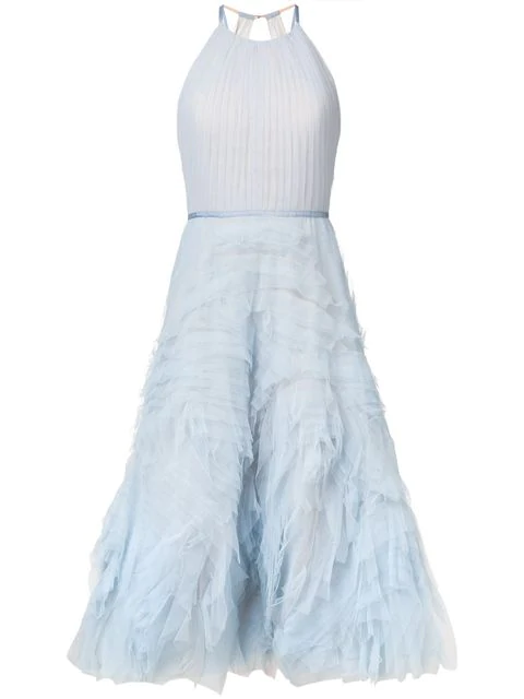 light blue tea dress