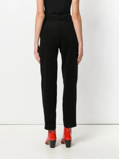 Shop Golden Goose Golden Chino Trousers In Black