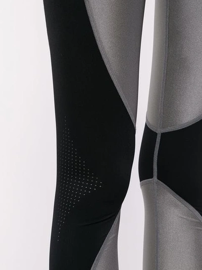 Shop Moeva Jade Panelled Leggings In Grey