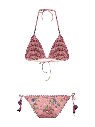 Shop Anjuna Melissa Bikini Set In Pink