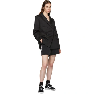 Shop Adidas Originals By Danielle Cathari Black Dc Blazer In 095a Black